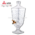 3000ML Volume Juice Glass Drink Beverage Dispenser